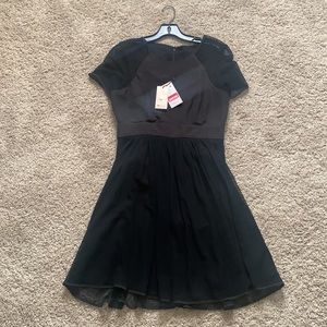 cinq a sept, kara dress black, US 6, NEW!!!